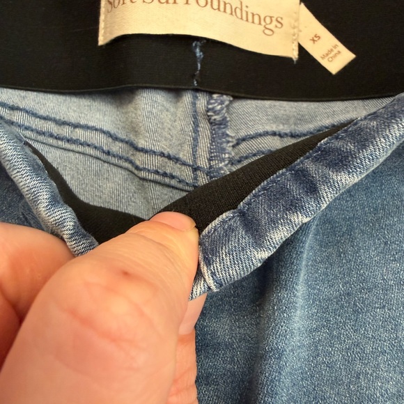 Soft Surroundings Classic Blue Jeggings - Picture 3 of 3